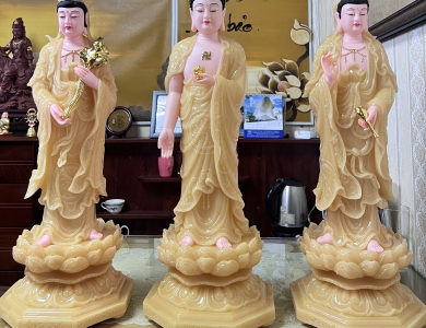 Tam Thánh Đứng Đá - 65cm 