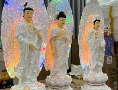 Tam Thánh Đứng Đá - 65cm 