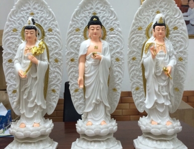 Tam Thánh Đứng Đá - 65cm 