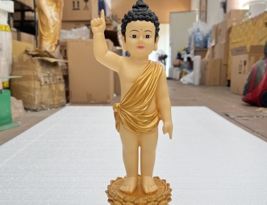 Tượng Phật Đản Sanh 40cm