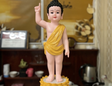 Tượng Phật Đản Sanh 40cm