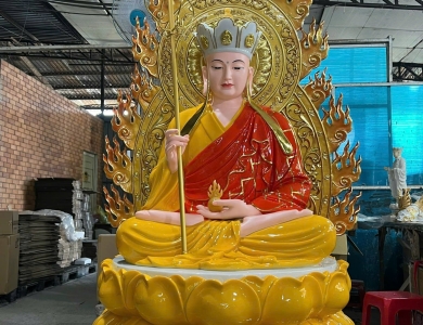 Địa Tạng Ngồi 1m4 Composite 