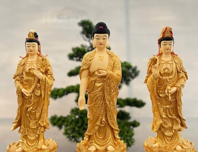Tam Thánh đứng - 45cm