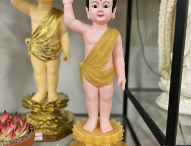 Tượng Phật Đản Sanh 40cm