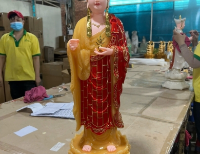 Địa Tạng Đứng Đá - 65cm