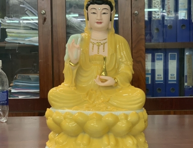 Tượng Quan Âm Ngồi 40cm