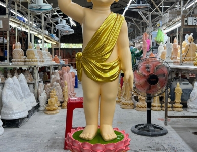 Tượng Phật Đản Sanh 1m54