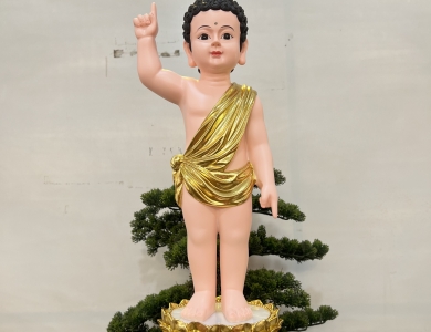 Tượng Phật Đản Sanh 75cm