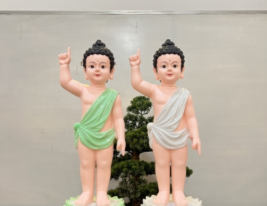 Tượng Phật Đản Sanh 75cm