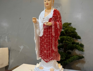Địa Tạng Đứng Đá - 65cm