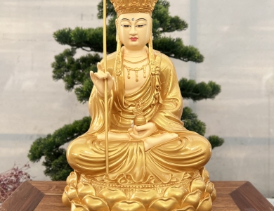 Địa Tạng ngồi cao 30cm