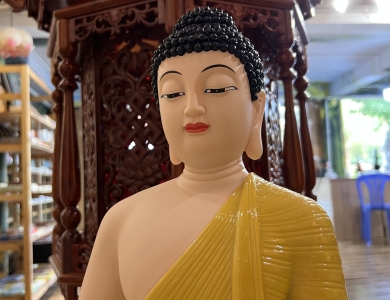 Thích Ca Mâu Ni Ngồi kiểu Thái - 45cm