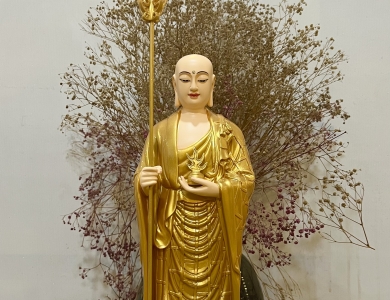 Mục Kiền Liên đứng 45cm