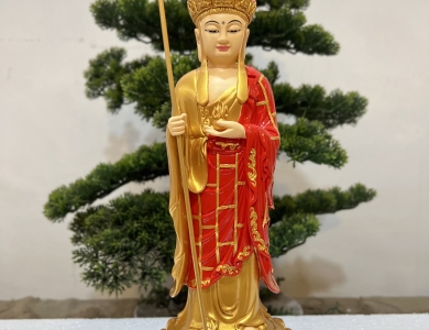 Địa Tạng đứng 30cm