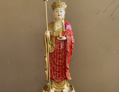 Địa Tạng Đứng Đá - 65cm