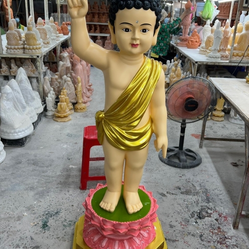 Tượng Phật Đản Sanh 1m54