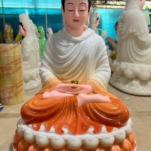 Thích Ca Ngồi Đá  - 50cm