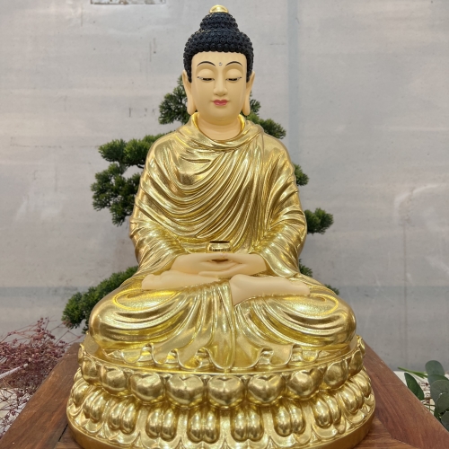 Thích Ca Ngồi Đá - 40cm