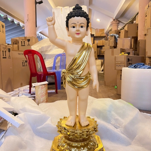 Tượng Phật Đản Sanh 75cm