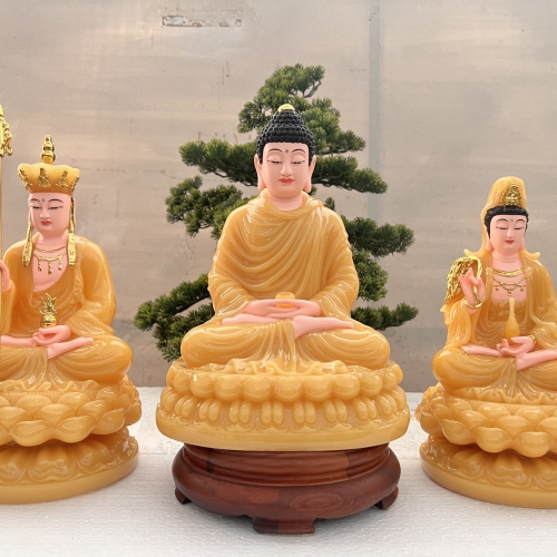 Tam Thế Phật ngồi 30cm