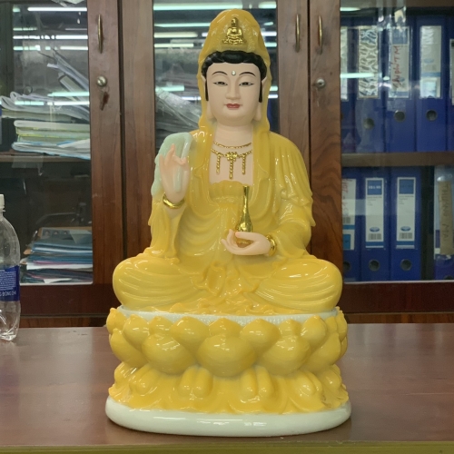 Tượng Quan Âm Ngồi 40cm