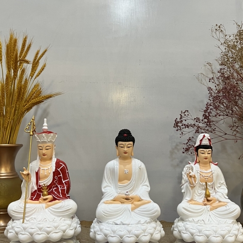 Ta Bà Tam Thánh ngồi 30cm