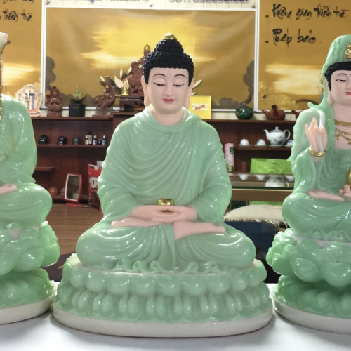 Tam Thế Phật ngồi 30cm