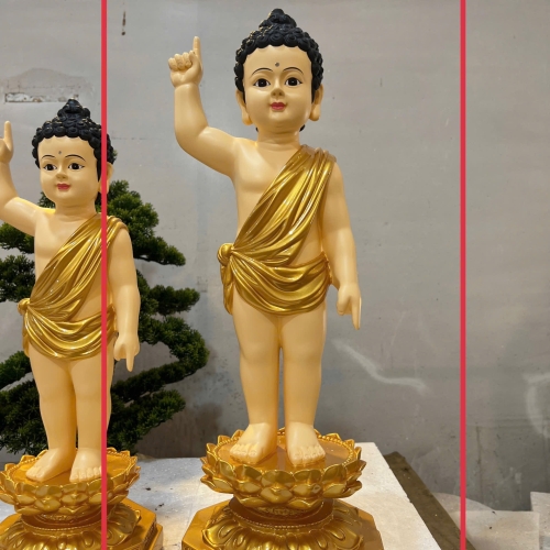 TƯỢNG PHẬT ĐẢN SANH 60cm