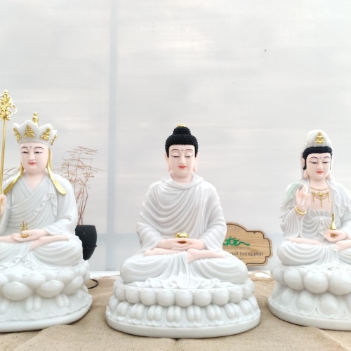 Tam Thế Phật Ngồi - 40cm