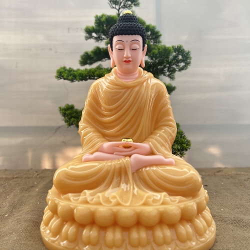 Thích Ca Ngồi Đá  - 50cm