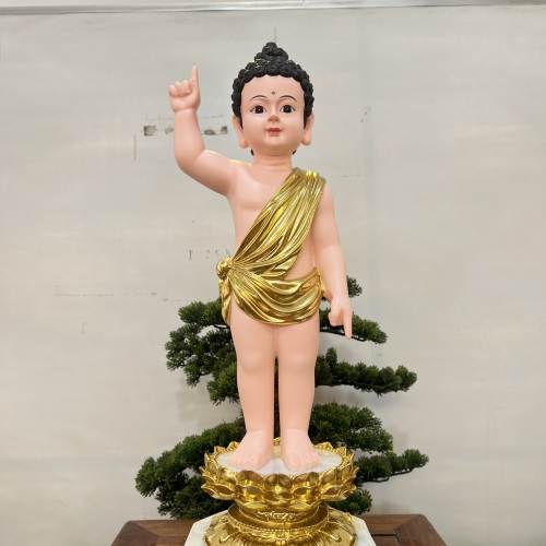 Tượng Phật Đản Sanh 75cm