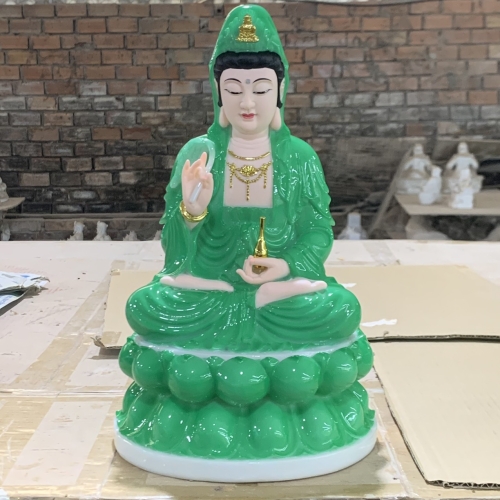 Tượng Phật Bà Quan Âm Ngồi 37cm
