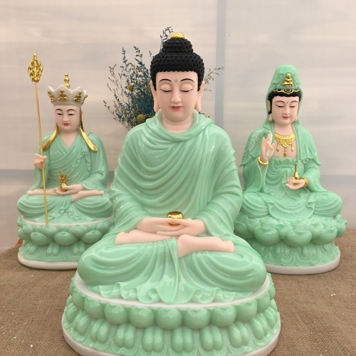 Địa Tạng Nhũ Vẽ 40cm