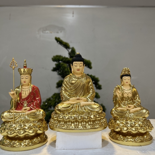 Tam Thế Phật ngồi 30cm