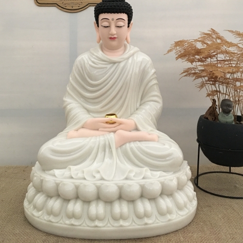 Thích Ca Ngồi Đá  - 50cm