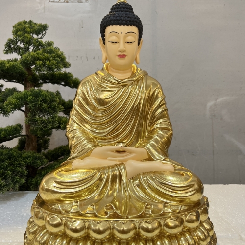 Tượng Phật Thích Ca Ngồi Composite - 50cm