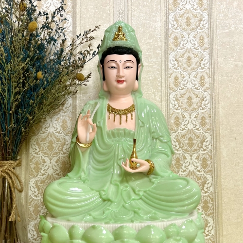 Tượng Quan Âm Ngồi 40cm