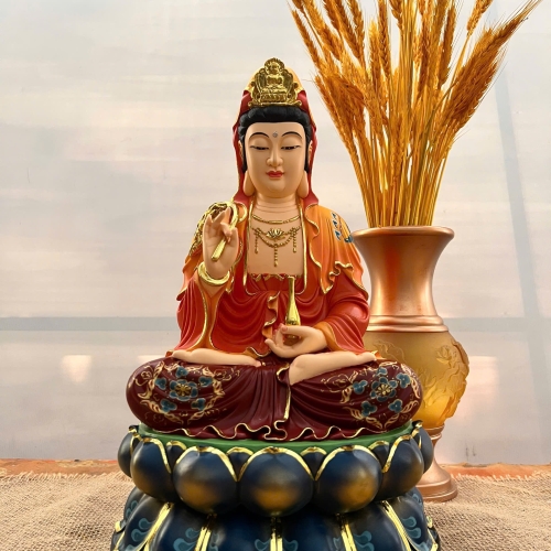Tượng Phật Bà Quan Âm Ngồi 37cm