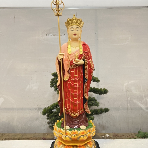 Địa Tạng Đứng Đá - 65cm