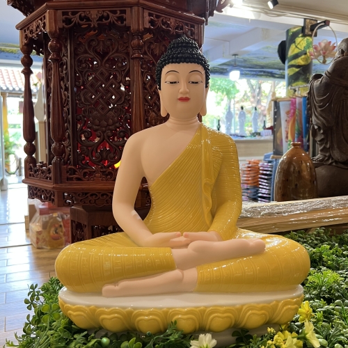 Thích Ca Mâu Ni Ngồi kiểu Thái - 45cm