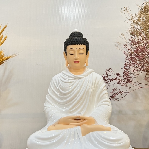 Tượng Phật Thích Ca Ngồi Composite - 50cm