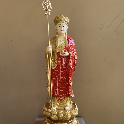 Địa Tạng Đứng Đá - 65cm