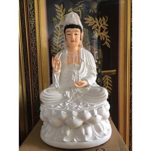 Quan Âm ngồi 50cm Đá