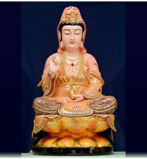 Quan Âm Ngồi Vẽ Màu - 70cm