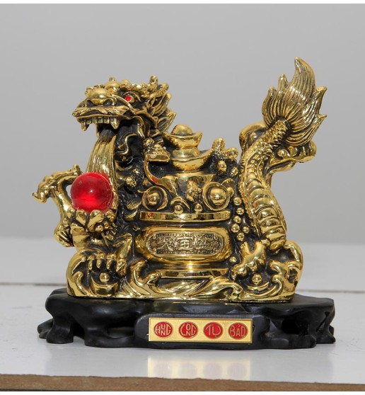 RỒNG PHUN CHÂU - XI VÀNG