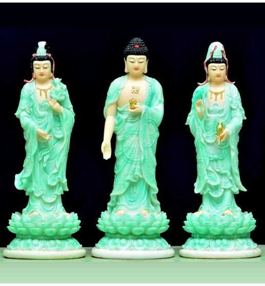 Tam Thế Đứng Đá Xanh - 40cm